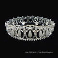 fashion metal full crystal cheap women crowns for party